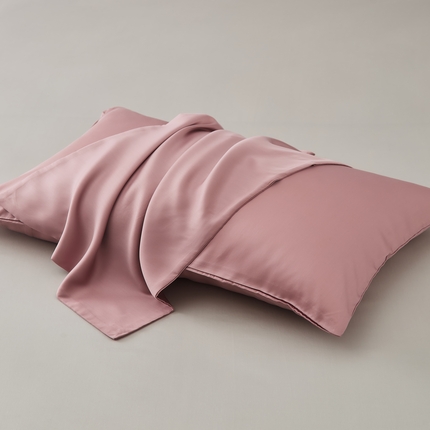 91家纺网 家纺一手货源 找家纺 （总）漫时光 2025新款亲肤舒适60S天丝纯色单品枕套系列