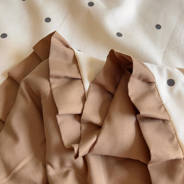 91家纺网 家纺一手货源 找家纺 欧尚 2025新款夏被四件套 黑波点