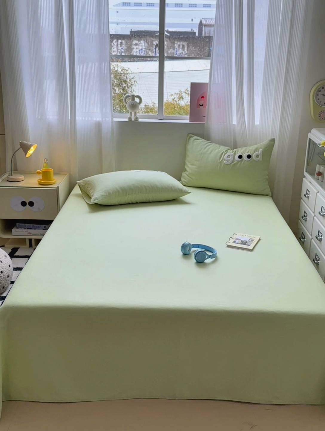 91家纺网 家纺一手货源 找家纺 （总）丽涵 2025新款全棉纯棉大雁纹绣花单品枕套