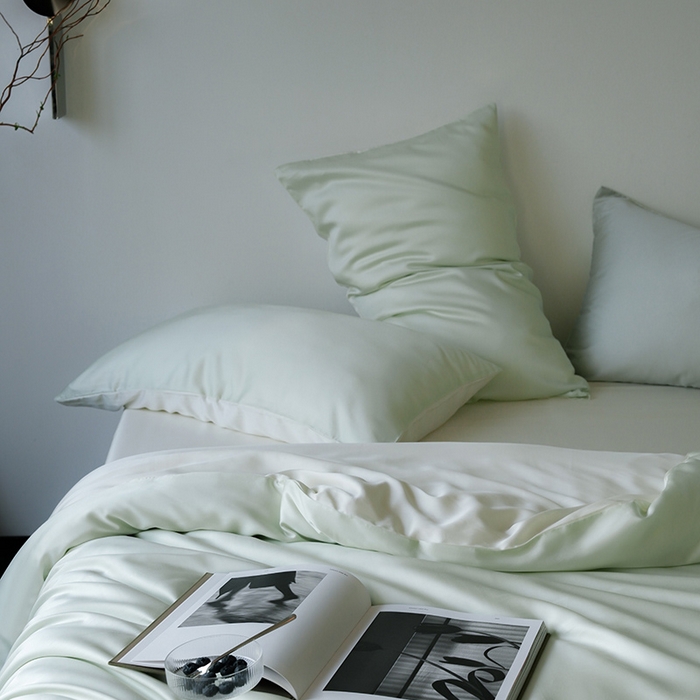 91家纺网 家纺一手货源 找家纺 （总）简纯主义 2025新款60s兰精天丝纯色四件套