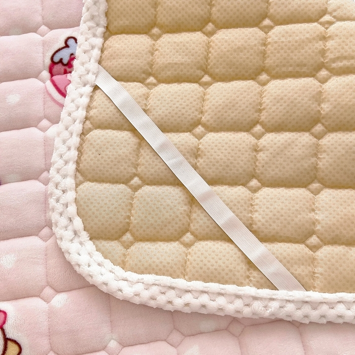 91家纺网 家纺一手货源 找家纺 （总）梵赫家纺2024新款牛奶绒床护垫床垫幼儿园床垫儿童床垫可水洗