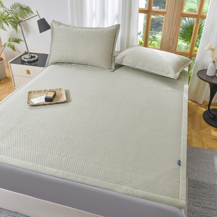 91家纺网 家纺一手货源 找家纺 （总）慕克斯家纺 2025新款高端加密加厚凉豆豆软席家用凉席子空调席 凉感丝三明治系列