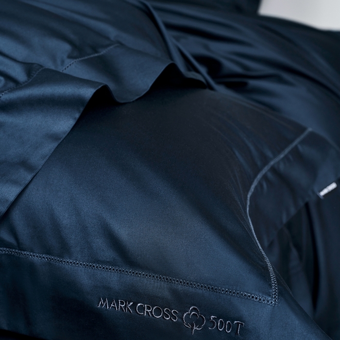 91家纺网 家纺一手货源 找家纺 佳汐蓝 2025新款奢简高支棉柔雾奢缎长绒棉四件套券后不低于628/648元 风暴蓝