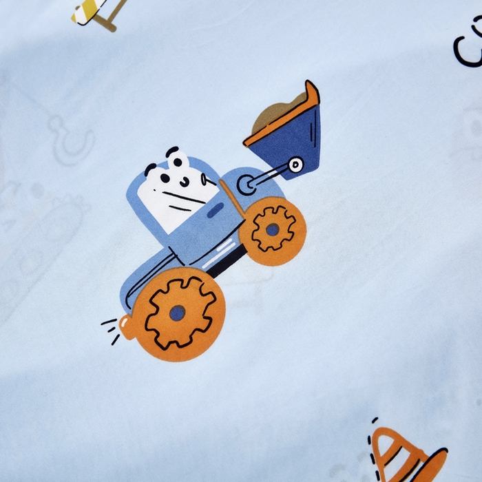 91家纺网 家纺一手货源 找家纺 丝涟家居 2025新款婴儿裸睡级凉感针织毯幼儿园夏被儿童夏被毯子 小挖机