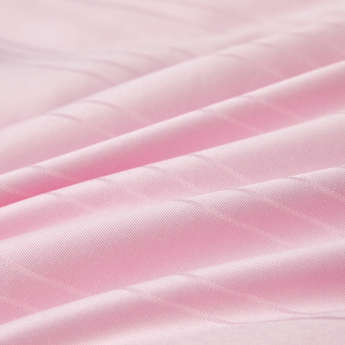 91家纺网 家纺一手货源 找家纺 金同成家纺 2025新款缎条蚕丝被春秋被子母被冬被子被芯 樱花粉