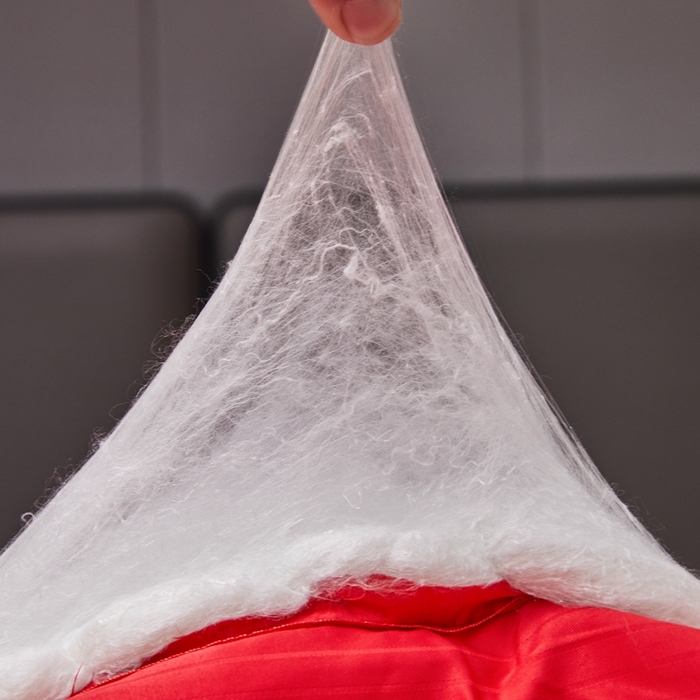 91家纺网 家纺一手货源 找家纺 金同成家纺 2025新款缎条蚕丝被春秋被子母被冬被子被芯 中国红