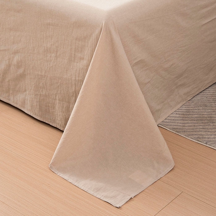 91家纺网 家纺一手货源 找家纺 鑫棉坊 2025新款全棉色织水洗棉A类棉花夏被可机洗空调被四件套床单枕套 初晴