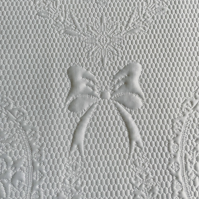 91家纺网 家纺一手货源 找家纺 富馨莱 2025春夏新款公主仙女风480克PE凉感凉豆豆床裙凉席三件套 蝴蝶结-灰床裙款