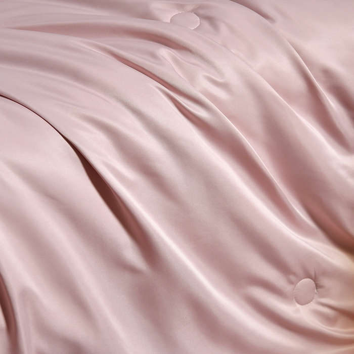 91家纺网 家纺一手货源 找家纺 优尚家纺 2025新款水洗天丝刺绣夏被夏被四件套 蔷薇花