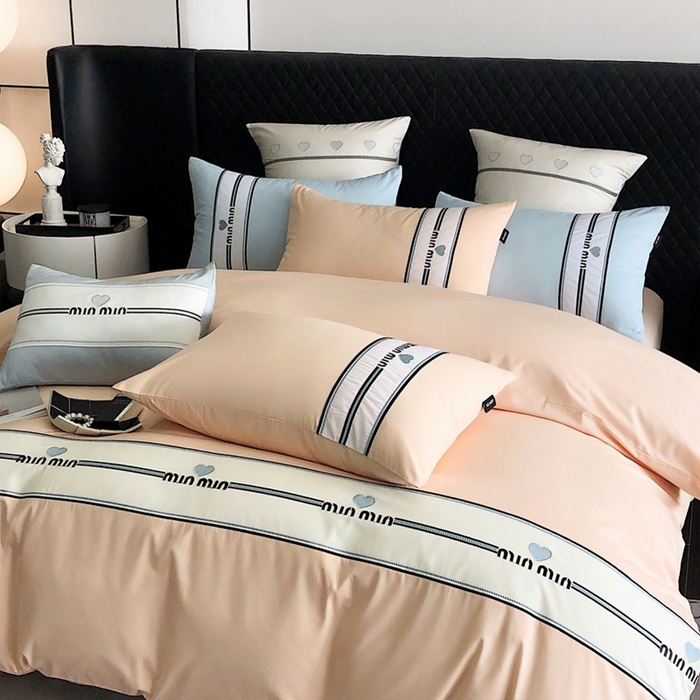 91家纺网 家纺一手货源 找家纺 （总）卡姿家纺 2024春夏轻奢刺绣四件套— 奥斯汀