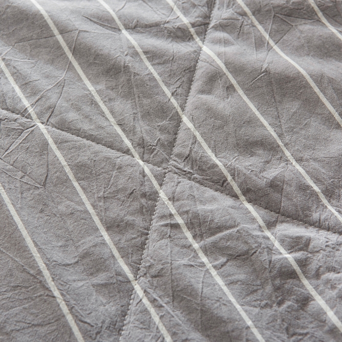 91家纺网 家纺一手货源 找家纺 鑫棉坊 2025新款全棉色织水洗棉A类棉花夏被可机洗空调被四件套床单枕套 洛克