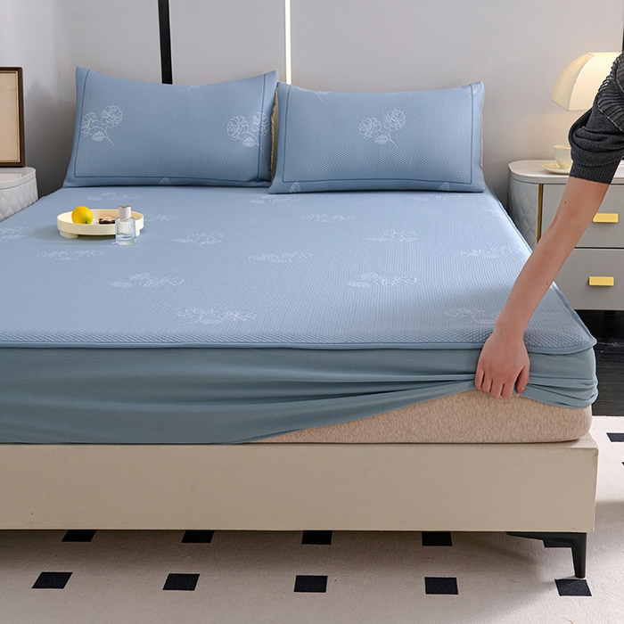 91家纺网 家纺一手货源 找家纺 （总）席之家 2025新款3D冰感床笠款豆豆席