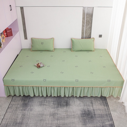 91家纺网 家纺一手货源 找家纺 （总）手艺人家纺 2025新款冰丝提花凉席炕盖榻榻米炕垫TL01-TL22