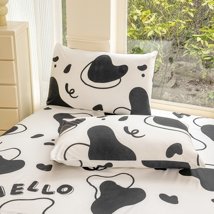 91家纺网 家纺一手货源 找家纺 （总）莎臣豹加厚磨毛植物羊绒学生宿舍枕头套单枕套一只一对