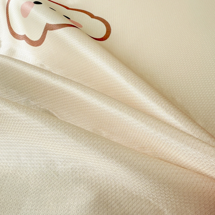 91家纺网 家纺一手货源 找家纺 慕尚家纺 2025新款凉感卡通工艺席床笠-饼干熊