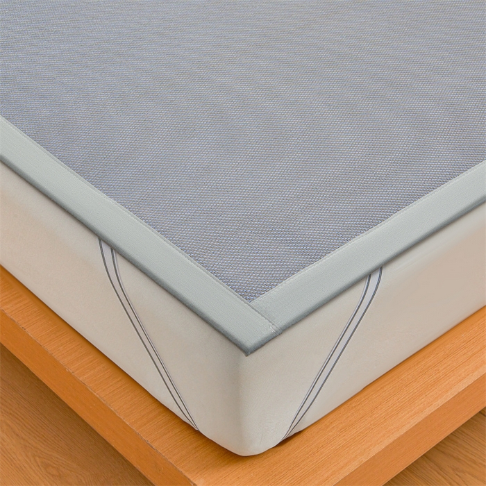 91家纺网 家纺一手货源 找家纺 （总）雯豆家纺 2025夏季新款冰藤凉席三件套纯色绑带款冰丝凉席子素色套件