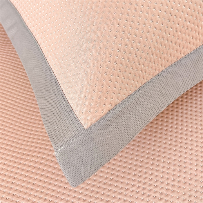 91家纺网 家纺一手货源 找家纺 雯豆家纺 2025夏季新款凉感丝夏被空调被冰丝凉感被芯纯色跑量款被子 凉感丝夏被-蔷薇粉