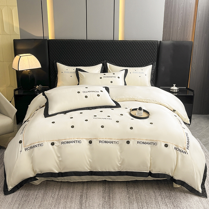 91家纺网 家纺一手货源 找家纺 （总）狂想家 2025新款细斜纹冰丝高奢系列四件套