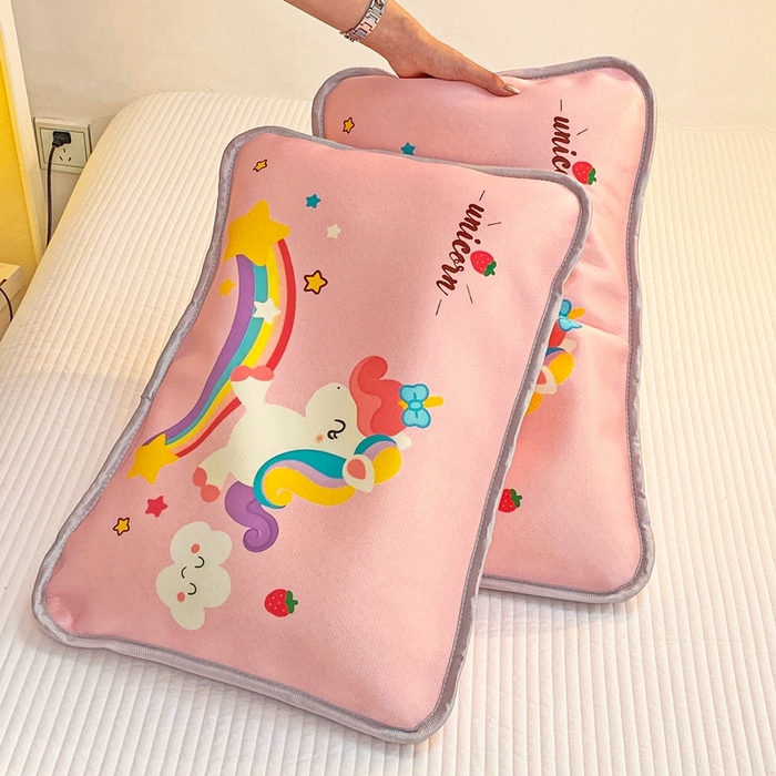 91家纺网 家纺一手货源 找家纺 （总）大黄蜂家居家纺 2025新款冰丝提花三明治夹层透气枕套