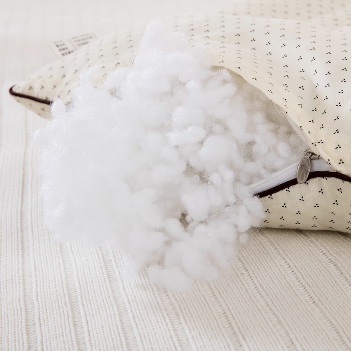 91家纺网 家纺一手货源 找家纺 大黄蜂家居家纺 2025新款冰丝提花三明治夹层透气枕套 枕芯决明子仅做展示