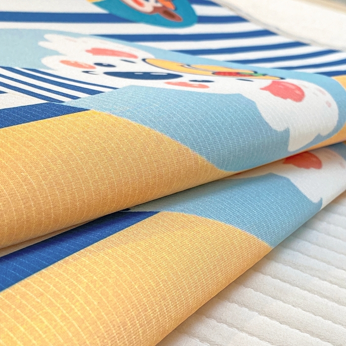 91家纺网 家纺一手货源 找家纺 大黄蜂家居家纺 2025新款冰丝提花三明治夹层透气枕套 马戏团