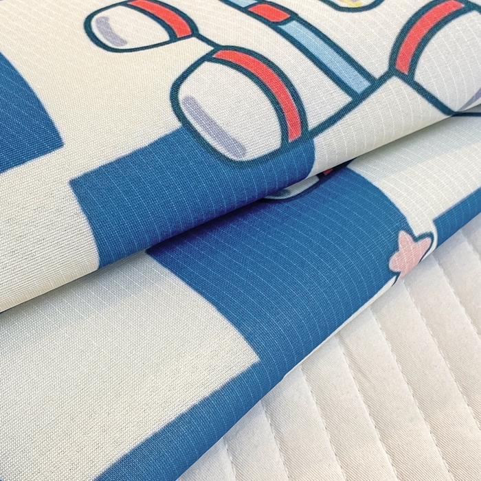 91家纺网 家纺一手货源 找家纺 大黄蜂家居家纺 2025新款冰丝提花三明治夹层透气枕套 宇航员