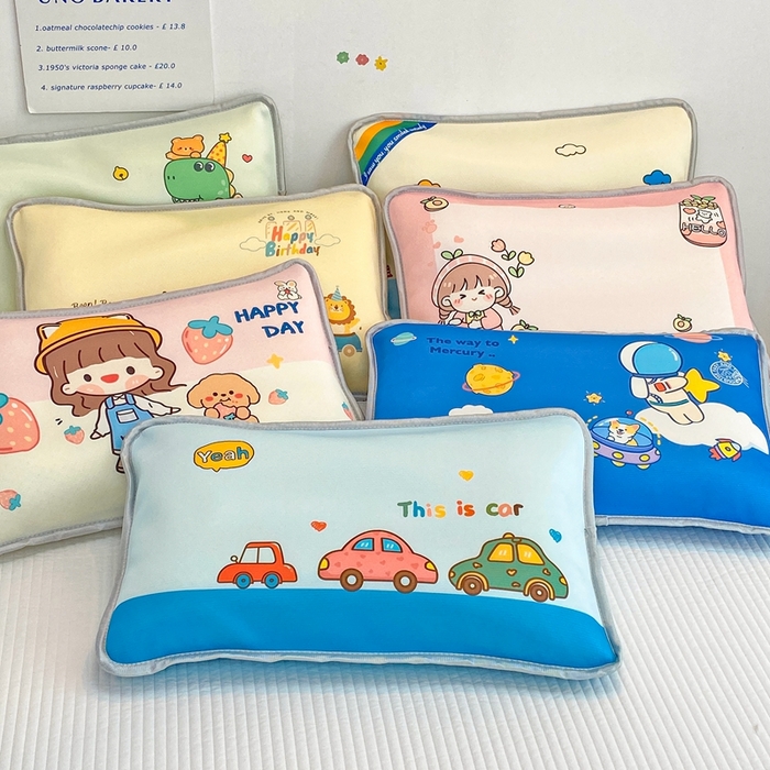 91家纺网 家纺一手货源 找家纺 大黄蜂家居家纺 2025新款冰丝提花三明治夹层透气枕套 组合图仅做展示