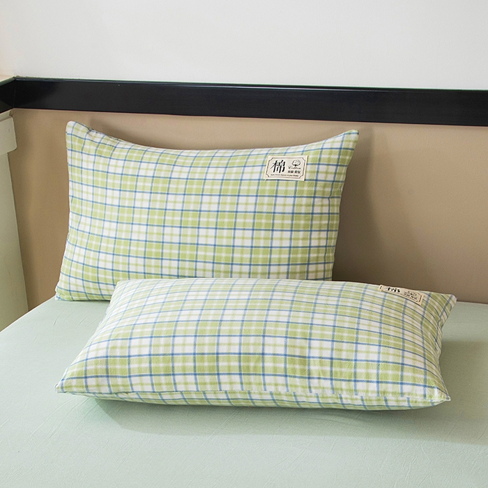 91家纺网 家纺一手货源 找家纺 三俏家纺 2025新款新疆棉花被夏被100%里外全棉棉花夏被无印风全棉色织水洗棉夏凉被空调被春秋被单人可机洗-风格二 新芽