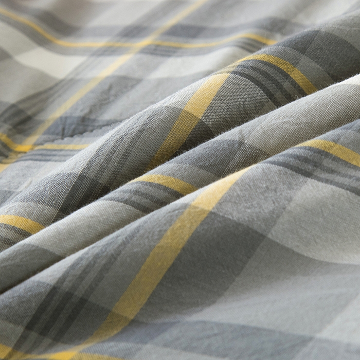 91家纺网 家纺一手货源 找家纺 三俏家纺 2025新款新疆棉花被夏被100%里外全棉棉花夏被无印风全棉色织水洗棉夏凉被空调被春秋被单人可机洗-风格二 密语