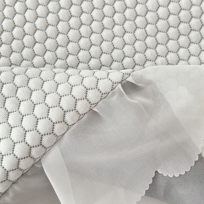 91家纺网 家纺一手货源 找家纺 （总）梦舒羽 2025春夏新款冰豆豆花边双人单枕套枕套单件