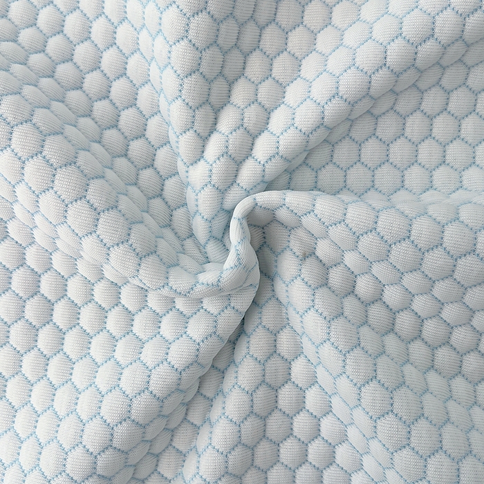 91家纺网 家纺一手货源 找家纺 梦舒羽 2025春夏新款冰豆豆花边双人单枕套枕套单件 冰豆豆-小熊蓝