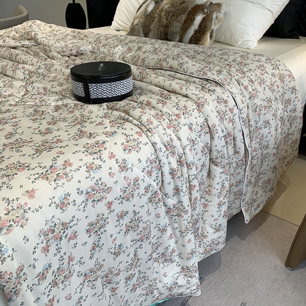 91家纺网 家纺一手货源 找家纺 （总）莱豫家纺 2025新款小冰皮夏凉被凉感丝夏被空调被