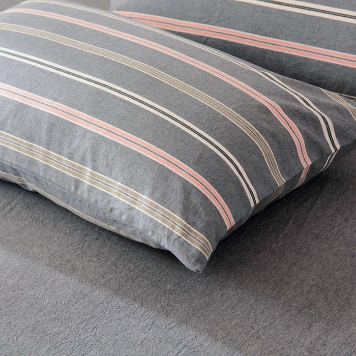 91家纺网 家纺一手货源 找家纺 鑫棉坊 2025新款全棉色织水洗棉A类棉花夏被可机洗空调被四件套床单枕套 贝拉