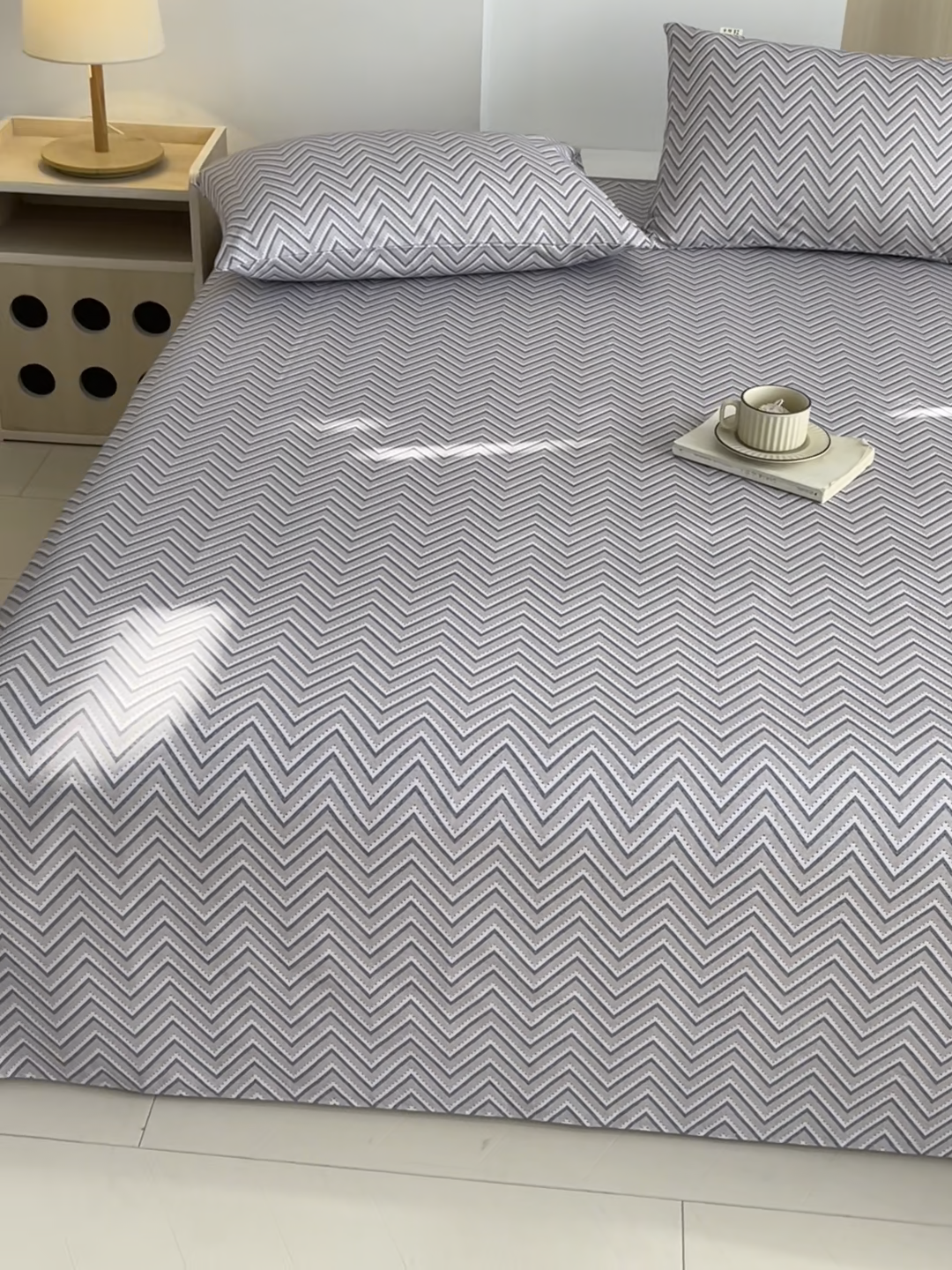 91家纺网 家纺一手货源 找家纺 （总）爱彼2025新款华夫格全棉纯棉老粗布床单凉席-系列三