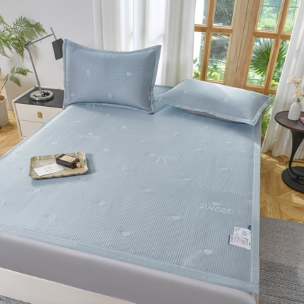 91家纺网 家纺一手货源 找家纺 （总）慕克斯家纺 2025新款高端加密加厚凉豆豆软席家用凉席子空调席 甜梦系列