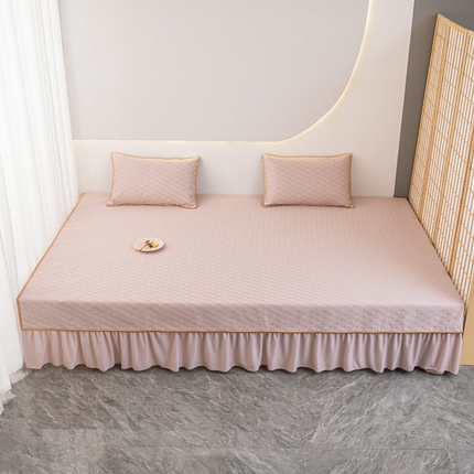 手艺人家纺 2025新款冰丝提花凉席炕盖榻榻米炕垫TL01-TL22 TL01