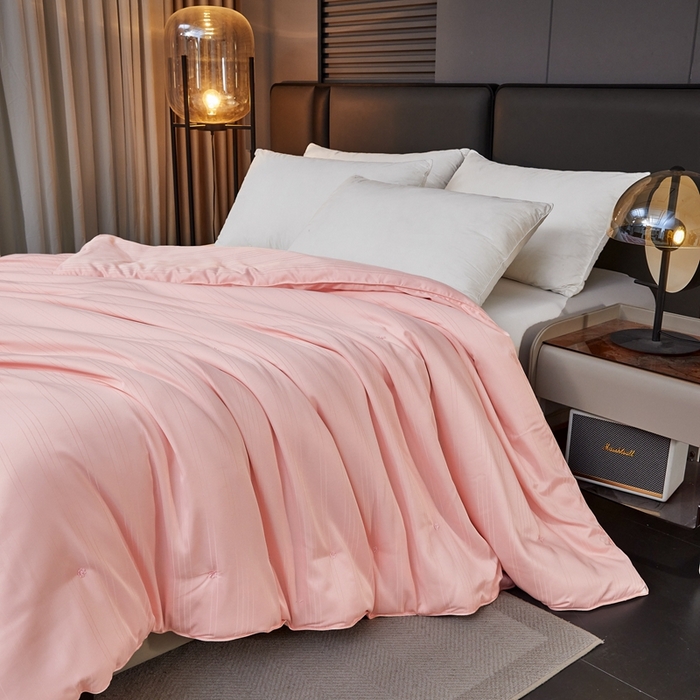 91家纺网 家纺一手货源 找家纺 （总）金同成家纺 2025新款缎条蚕丝被春秋被子母被冬被子被芯