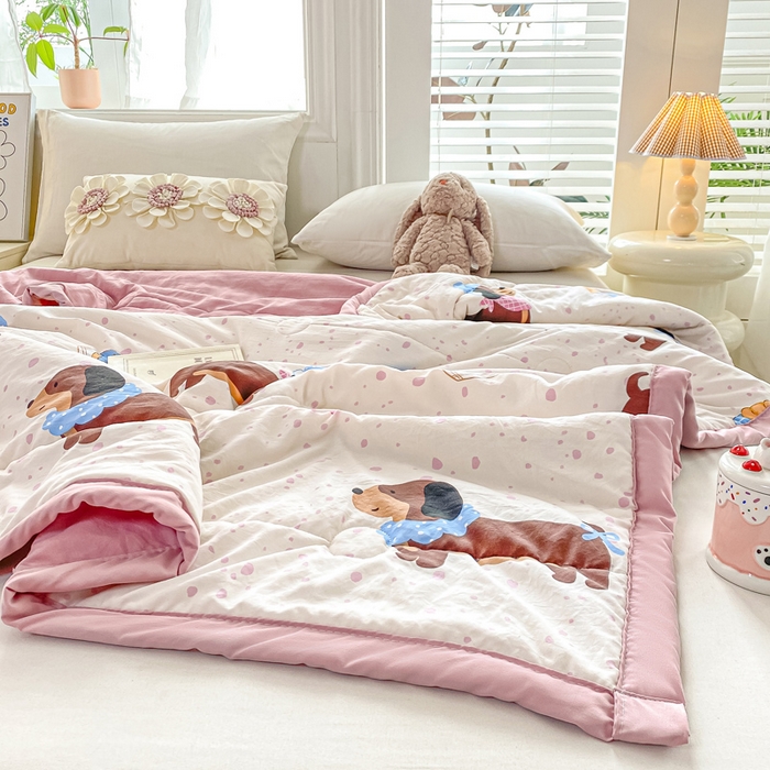 91家纺网 家纺一手货源 找家纺 好睡棉 2025新款柔软裸睡级水洗棉夏被新疆棉花被夏凉被空调被被子 哈基米