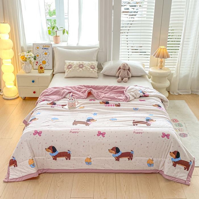 91家纺网 家纺一手货源 找家纺 好睡棉 2025新款柔软裸睡级水洗棉夏被新疆棉花被夏凉被空调被被子 哈基米