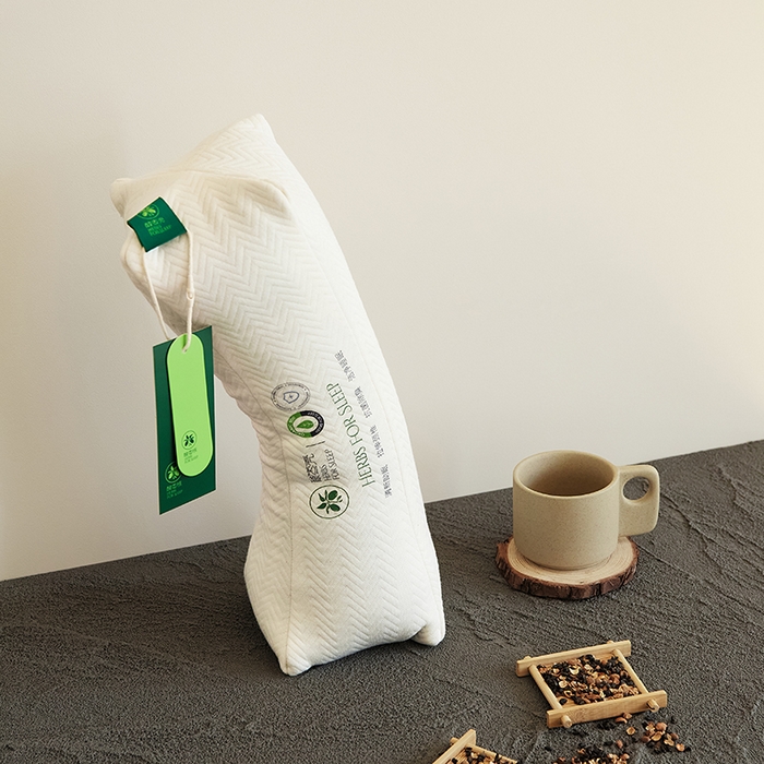 91家纺网 家纺一手货源 找家纺 （总）境月枕芯坊 2025新款酸枣壳反牵引枕头枕芯40*10cm