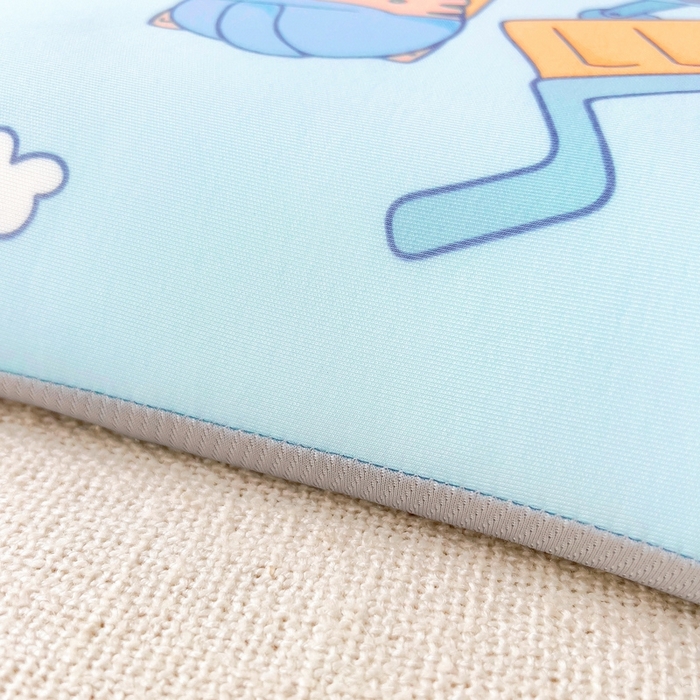 91家纺网 家纺一手货源 找家纺 2025新款卡通凉感丝亲肤枕 工程虎50*30*4 