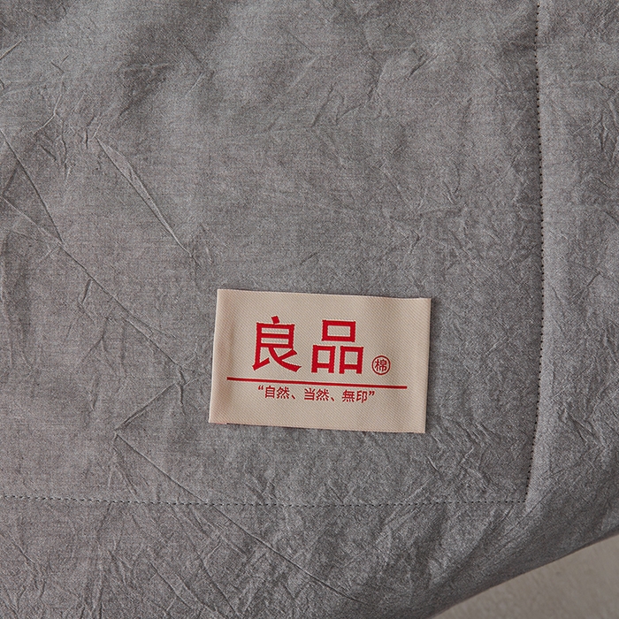 91家纺网 家纺一手货源 找家纺 熙宴家纺 2025新款纯色水洗棉新疆棉花夏被 石灰