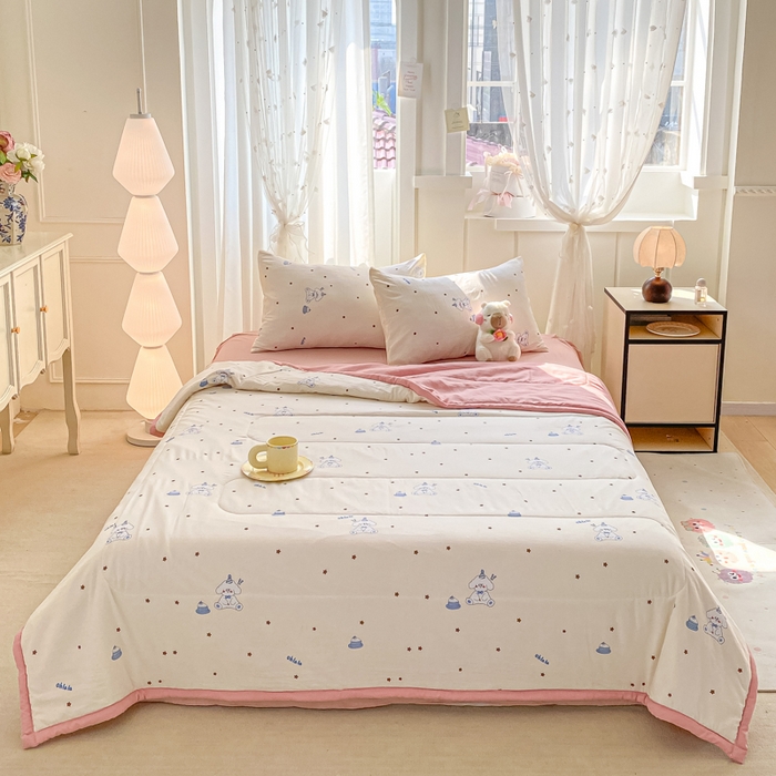 91家纺网 家纺一手货源 找家纺 （总）2025梦初语新款水洗棉印花棉花被