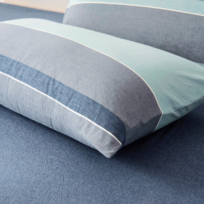 91家纺网 家纺一手货源 找家纺 鑫棉坊 2025新款全棉色织水洗棉A类棉花夏被可机洗空调被四件套床单枕套 曼达拉