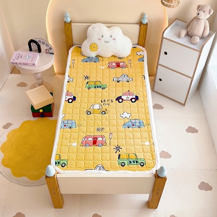 91家纺网 家纺一手货源 找家纺 （总）梵赫家纺2024新款牛奶绒床护垫床垫幼儿园床垫儿童床垫可水洗