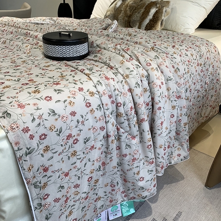 91家纺网 家纺一手货源 找家纺 （总）莱豫家纺 2025新款小冰皮夏凉被凉感丝夏被空调被