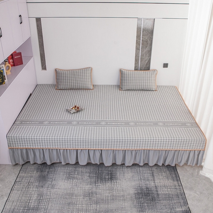 91家纺网 家纺一手货源 找家纺 （总）手艺人家纺 2025新款冰丝提花凉席炕盖榻榻米炕垫TL01-TL22