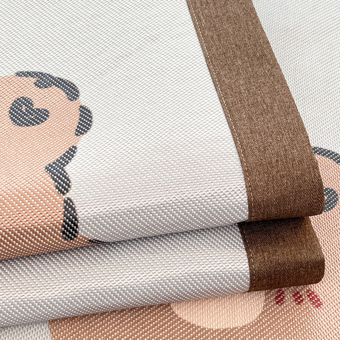 91家纺网 家纺一手货源 找家纺 迪乐妮 2025新款印花真冰藤冰凉席 爱心熊