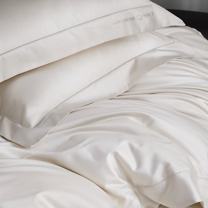 91家纺网 家纺一手货源 找家纺 佳汐蓝 2025新款奢简高支棉柔雾奢缎长绒棉四件套券后不低于628/648元 羊脂白