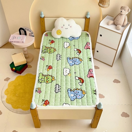 91家纺网 家纺一手货源 找家纺 （总）梵赫家纺2024新款牛奶绒床护垫床垫幼儿园床垫儿童床垫可水洗